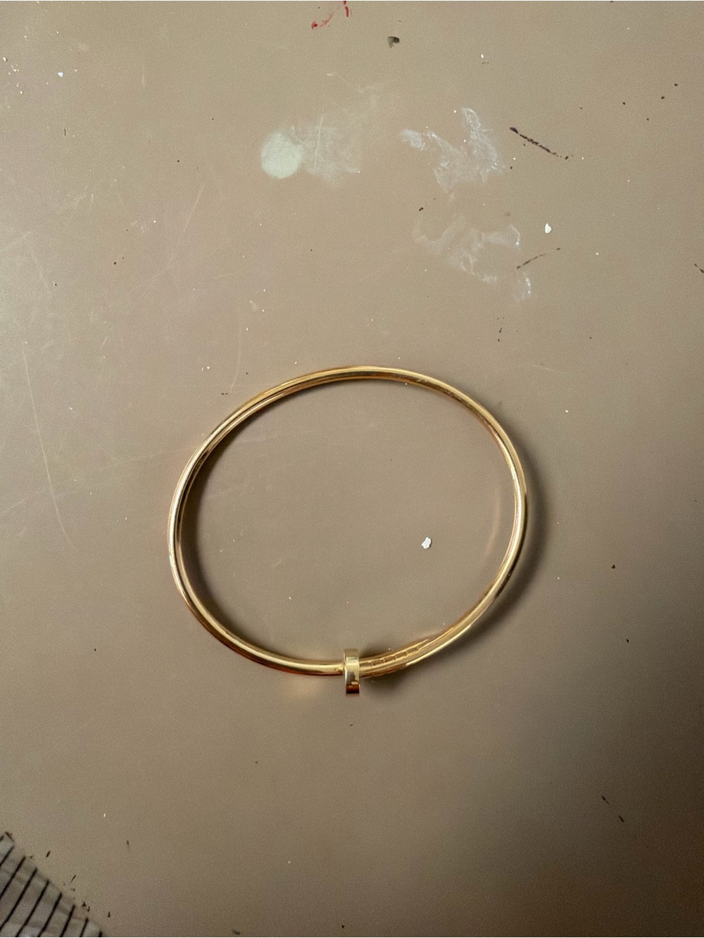 Juste Un Clou 18k Cartier Bracelet circumference:6.60” - Picture 2 of 5